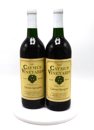 1980 Caymus Cabernet Sauvignon, Rutherford, Napa Valley
