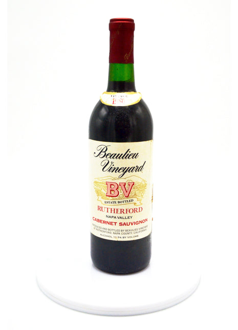 1980 Beaulieu Vineyard Rutherford Cabernet Sauvignon, Napa Valley