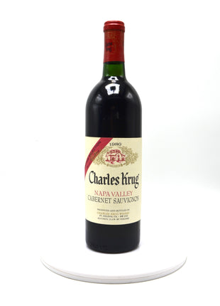 1980 Charles Krug Cabernet Sauvignon, Vintage Selection, Napa Valley