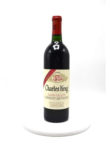 1980 Charles Krug Cabernet Sauvignon, Vintage Selection, Napa Valley