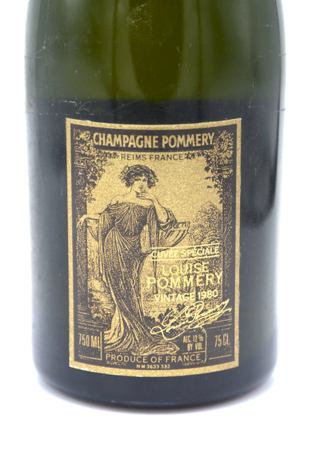 1980 Pommery Champagne, Cuvee Louise Speciale