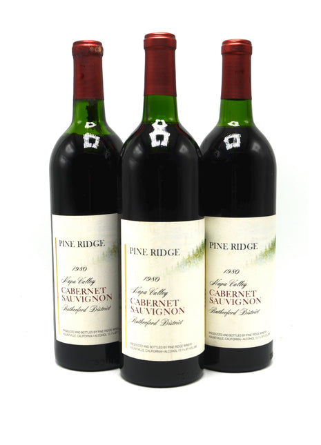 1980 Pine Ridge Cabernet Sauvignon, Rutherford District, Napa Valley
