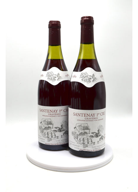 1980 Paul Chapelle et Fils Santenay, Les Gravieres, Premier Cru