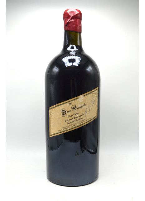 1981 Dunn Vineyards Cabernet Sauvignon, Howell Mountain [signed by winemaker] (5-Liter)