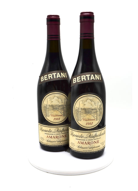 1981 Bertani Amarone della Valpolicella Classico Superiore