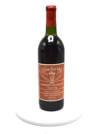 1981 Clos du Val Cabernet Sauvignon, Napa Valley