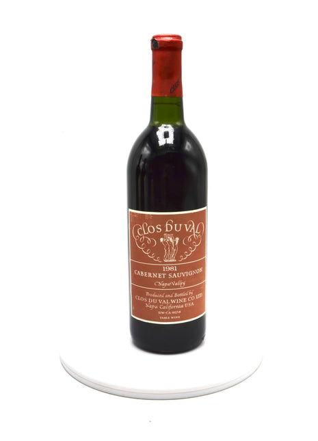 1981 Clos du Val Cabernet Sauvignon, Napa Valley