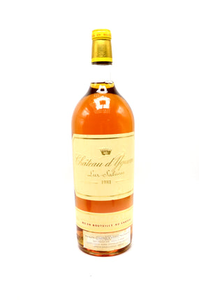1981 Chateau d'Yquem, Sauternes (magnum)