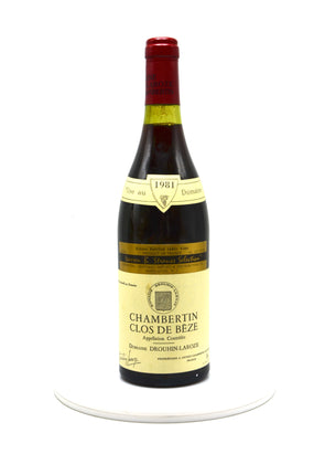 1981 Domaine Drouhin-Laroze Chambertin Clos de Beze, Grand Cru