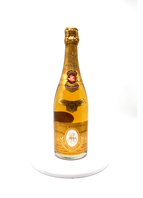 1981 Louis Roederer Cristal Vintage Champagne