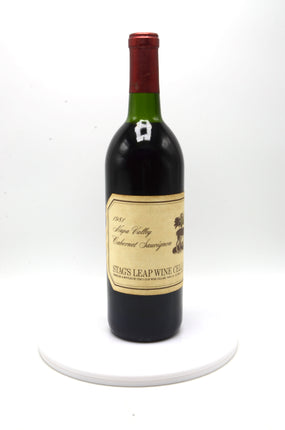 1981 Stag's Leap Wine Cellars Cabernet Sauvignon, Napa Valley
