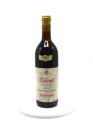 1981 Mastroberardino Taurasi Riserva