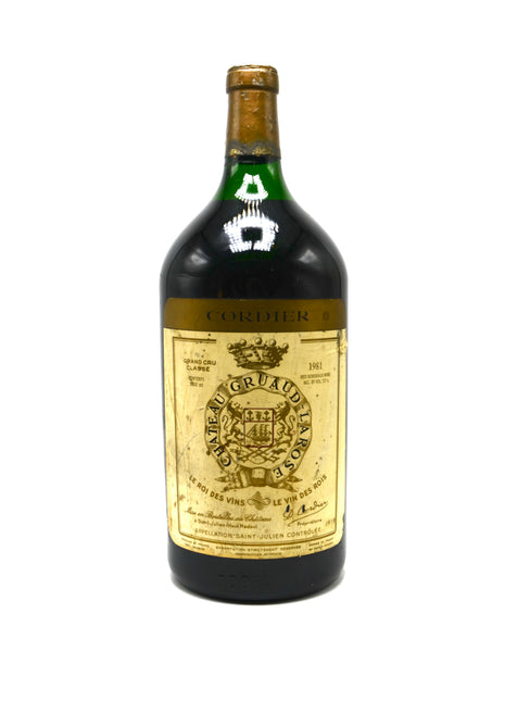 1981 Château Gruaud Larose, St. Julien (double magnum)