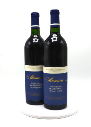 1981 Mirassou Vineyards Zinfandel, Monterey