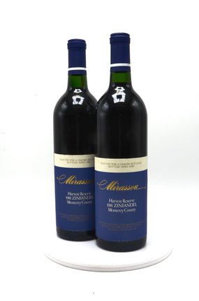 1981 Mirassou Vineyards Zinfandel, Monterey