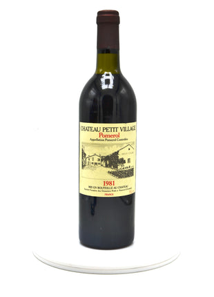1981 Château Petit Village, Pomerol