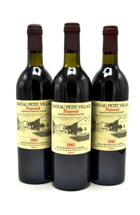 1981 Château Petit Village, Pomerol