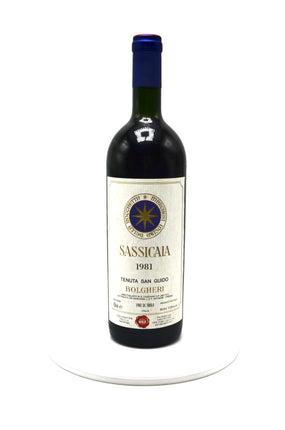 1981 Sassicaia Tenuta San Guido