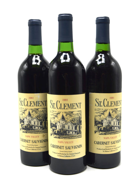 1981 St. Clement Cabernet Sauvignon, Napa Valley
