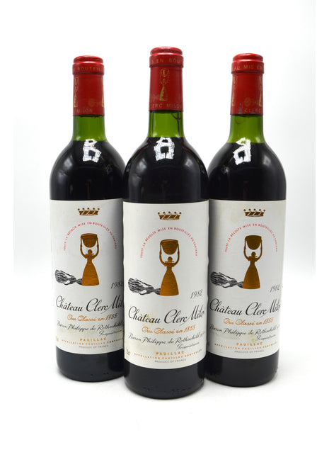 1982 Château Clerc Milon, Pauillac
