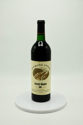 1983 Diamond Creek Cabernet Sauvignon, Gravelly Meadow, Napa Valley