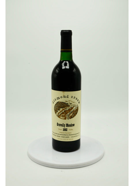 1983 Diamond Creek Cabernet Sauvignon, Gravelly Meadow, Napa Valley