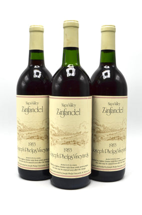 1983 Joseph Phelps Vineyards Zinfandel, Napa Valley