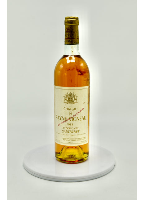 1983 Chateau de Rayne Vigneau, Sauternes