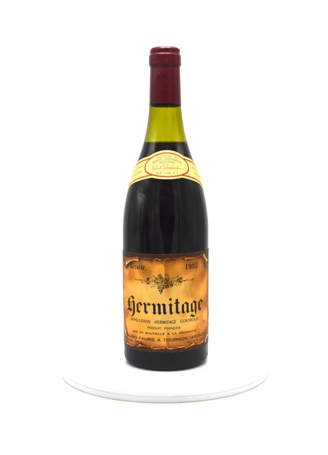 1985 Bernard Faurie Hermitage Rouge, Rhone