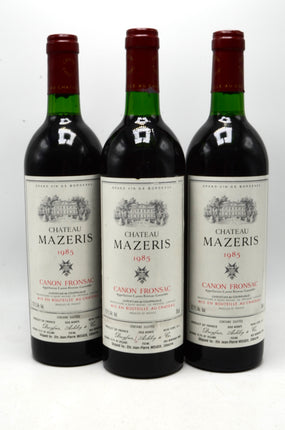 1985 Chateau Mazeris, Canon-Fronsac