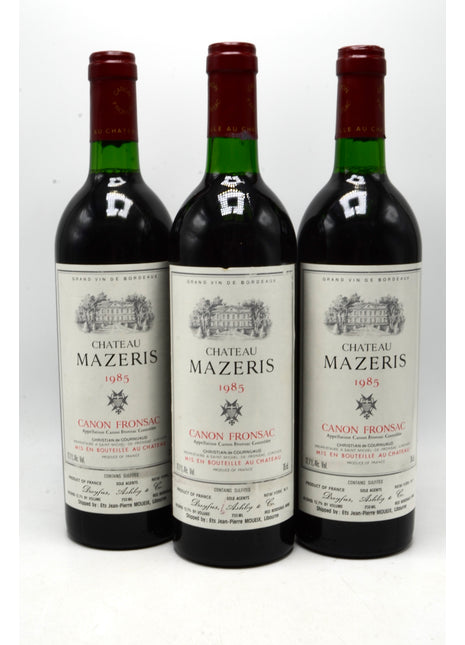 1985 Chateau Mazeris, Canon-Fronsac