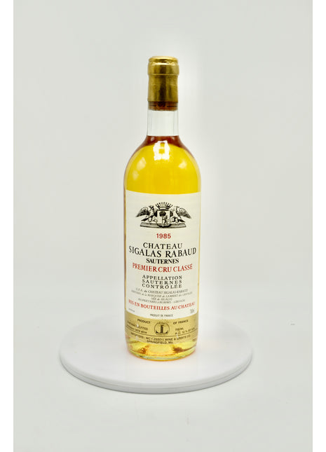 1985 Château Sigalas Rabaud, Sauternes