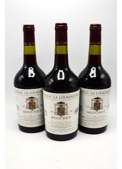 1986 Chateau La Couranconne, Seguret, Cotes du Rhone Villages