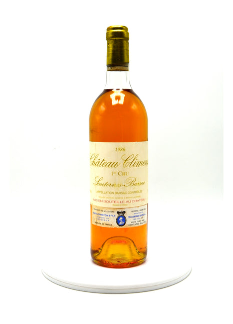 1986 Château Climens, Barsac