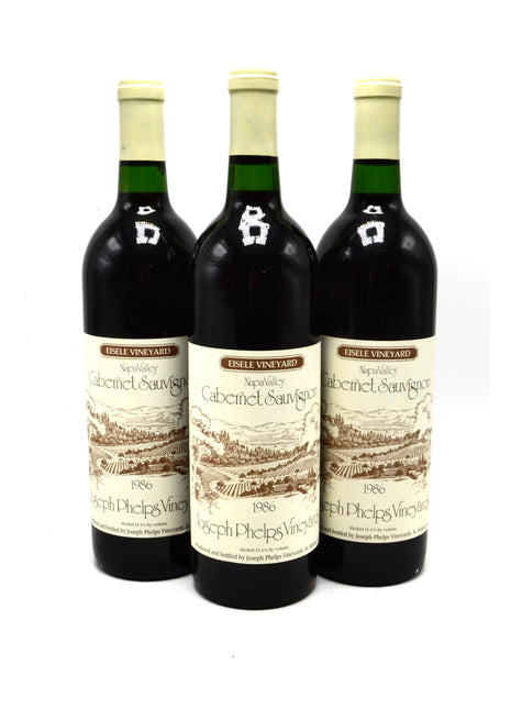 1986 Joseph Phelps Vineyards Cabernet Sauvignon, Eisele Vineyard, Napa Valley