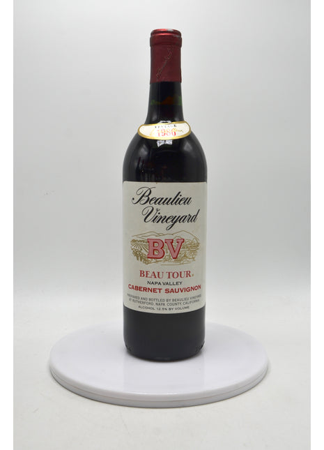 1986 Beaulieu Vineyard Cabernet Sauvignon, Beau Tour, Napa Valley