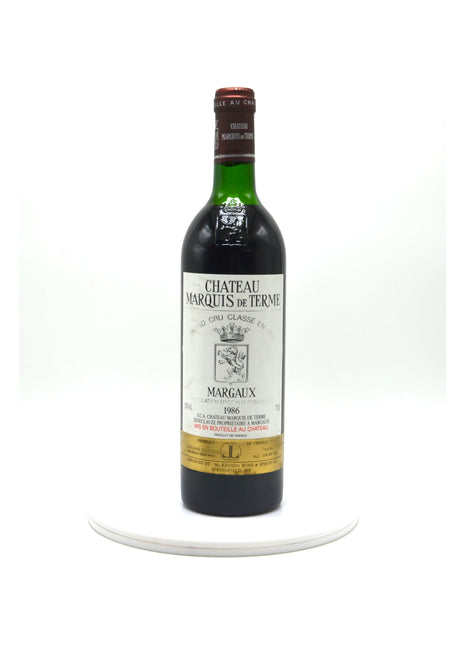 1986 Château Marquis de Terme, Margaux
