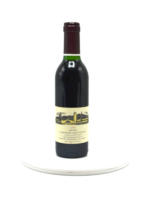 1986 Robert Mondavi Cabernet Sauvignon Unfiltered, Napa Valley (half-bottle)