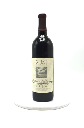 1986 Simi Cabernet Sauvignon, Alexander Valley