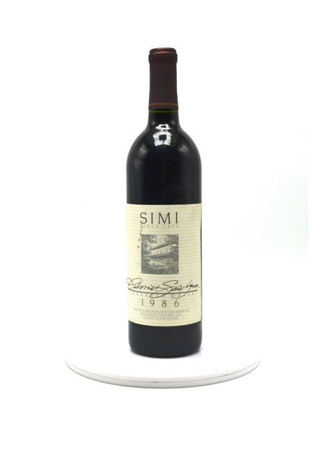 1986 Simi Cabernet Sauvignon, Alexander Valley