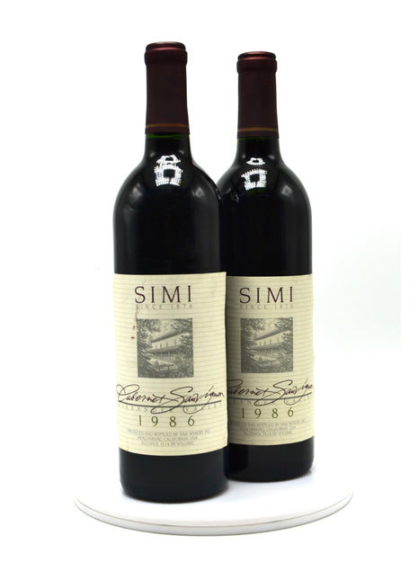 1986 Simi Cabernet Sauvignon, Alexander Valley