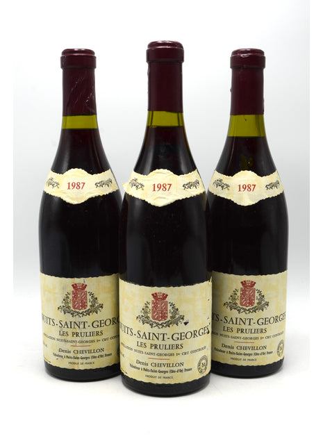 1987 Domaine Denis Chevillon Nuits-Saint-Georges, Les Pruliers, Premier Cru