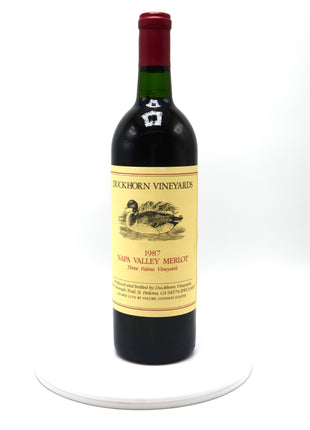 1987 Duckhorn Vineyards Merlot, Three Palms Vineyard, Napa Valley