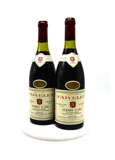 1987 Domaine Faiveley Volnay, Clos des Chenes, Premier Cru