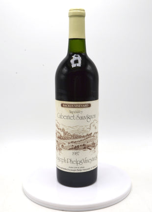 1987 Joseph Phelps Vineyards Cabernet Sauvignon, Backus Vineyard, Napa Valley