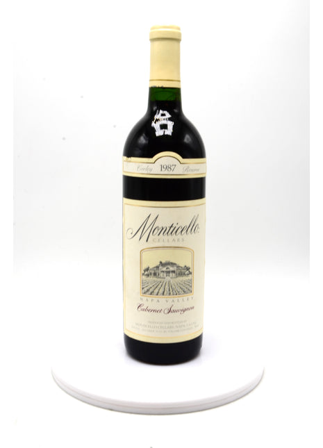 1987 Monticello Cellars Cabernet Sauvignon, Corley Reserve, Napa Valley