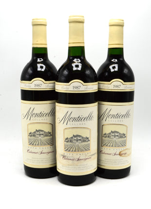 1987 Monticello Cellars Cabernet Sauvignon, Corley Reserve, Napa Valley