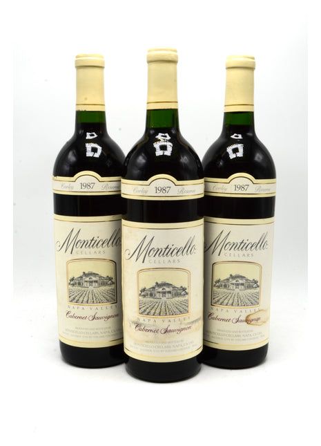 1987 Monticello Cellars Cabernet Sauvignon, Corley Reserve, Napa Valley