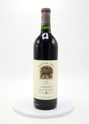 1987 Freemark Abbey Cabernet Sauvignon, Sycamore Vineyards, Napa Valley [bottle signed by Freemark Abbey partner & Winemaker]