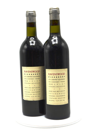 1987 Ravenswood Cabernet Sauvignon, Pickberry Vineyards, Sonoma Mountain